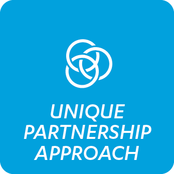 Unique partnership approach